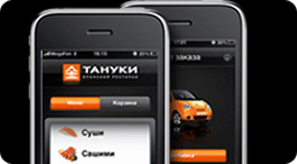 «Тануки» в iPhone. Рестораны Москвы